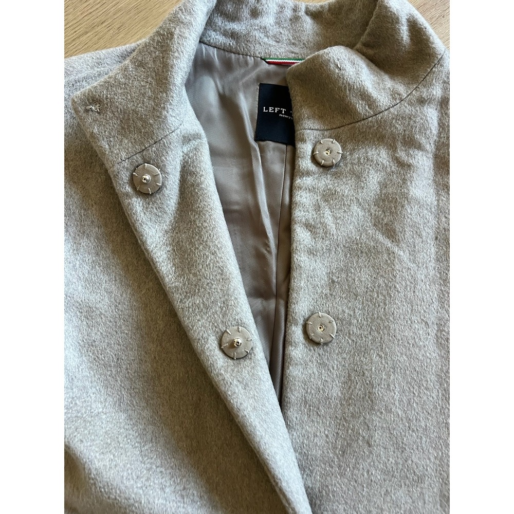 LEFT TURN NEW YORK Women's 100% Cashmere Wool Blend Coat - Picture 4 of 9